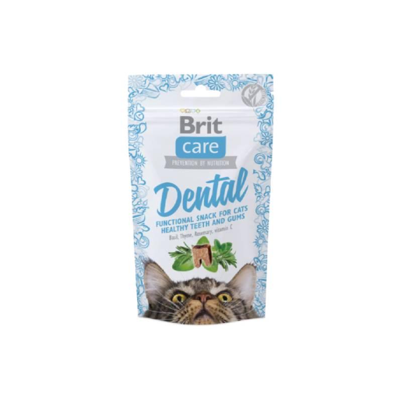 BRIT Закуска за маче-Дентал 50гр.