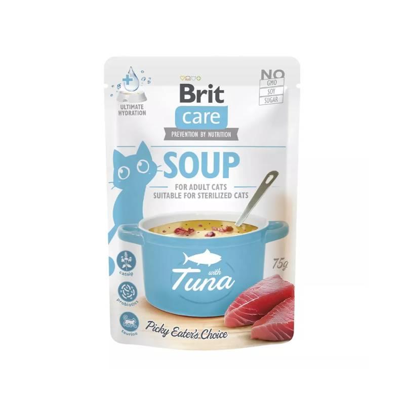 BRIT Супа За Мачки Туна, 75 г