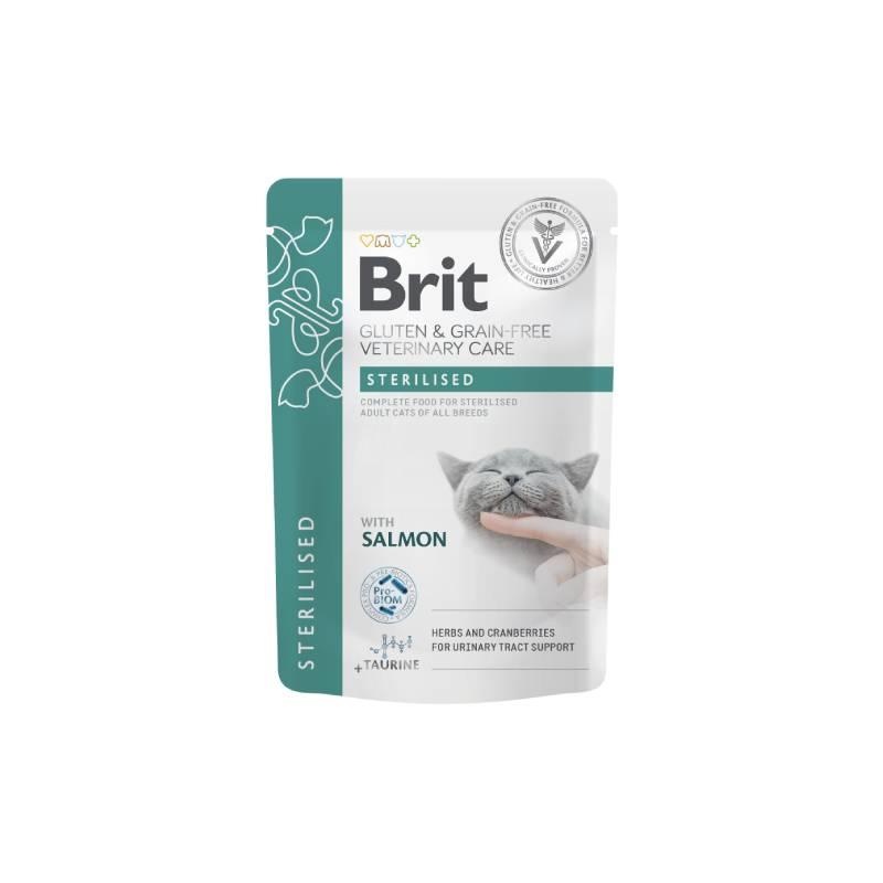 BRIT ВД-Пауч Стерилизед за маче 85гр.