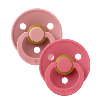 BIBS Цуцла Dusty Pink/Coral Size 2 симетрична