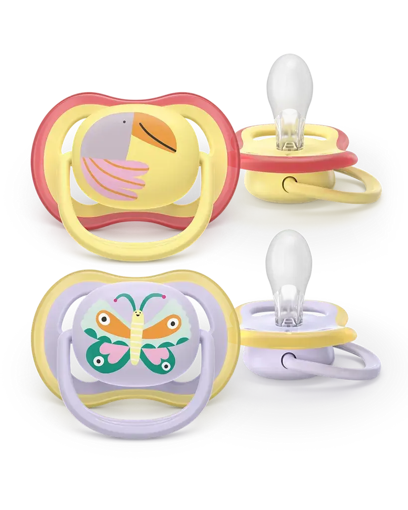 Philips Avent Цуцла лажливка Ultra Air женска 0-6m SCF087/04