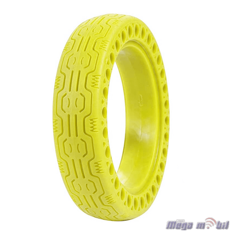 Полна Гума За Тротинет 8.5" Тип 2 Саќе, Жолта