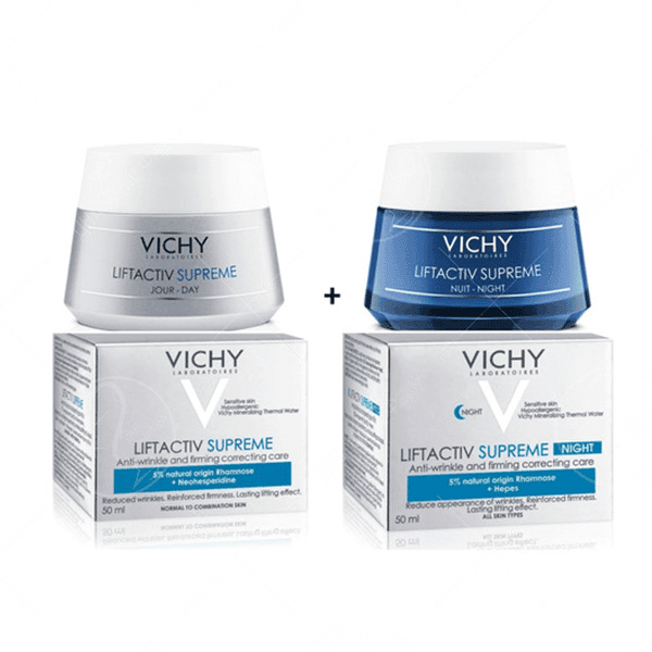 Vichy Сет дневна + ноќна ккрема за сува кожа Liftactiv Supreme