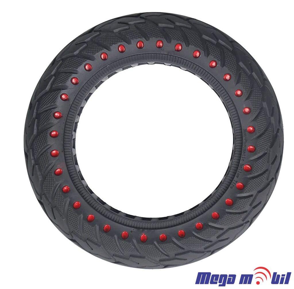 Полна Гума За Тротинет 8.5" DOTS, Црвена