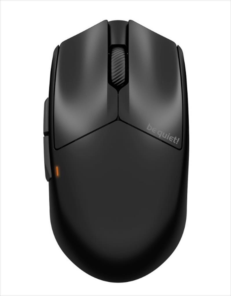 Be Quiet! Глувче Бежично Wireless Usb  Dark Perk Sym (Pixart Paw3950 Sensor), Symmetrical Shape, 32000 Dpi, 55 G, 8K Polling Rate, 2.4Ghz, Ptfe Glide Skates, Црно, Bm008