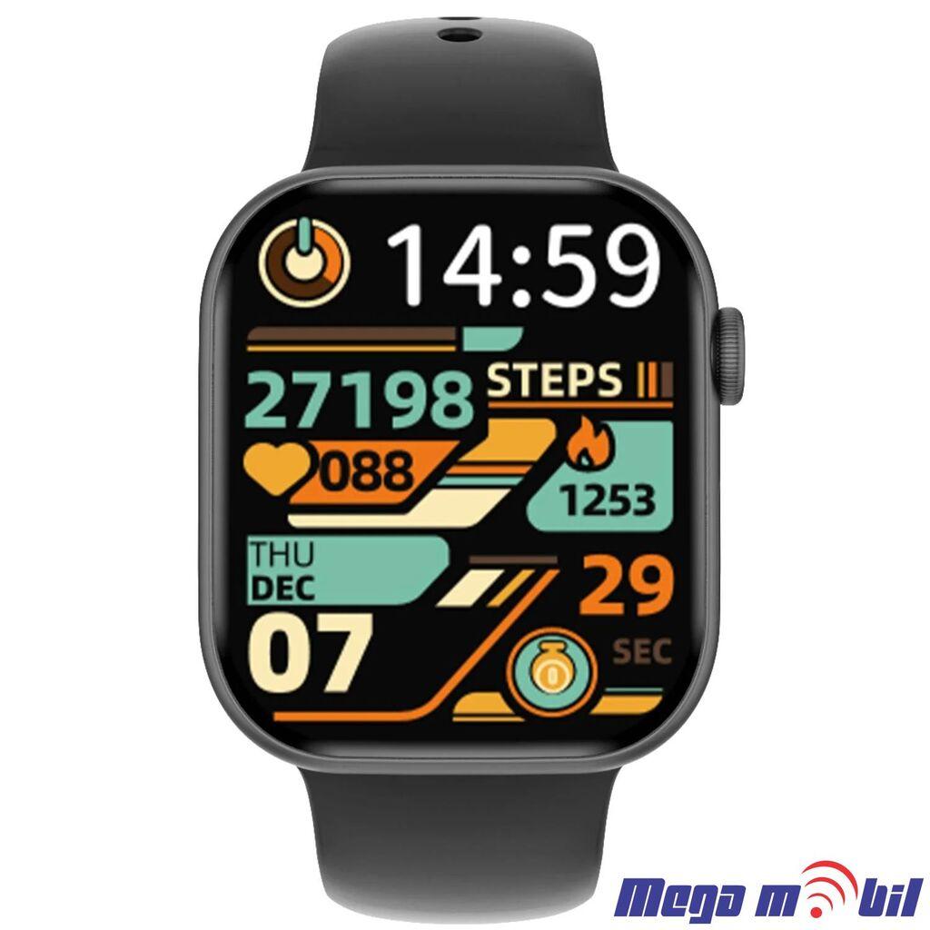 DT Smart Watch Watch X Square, Црн