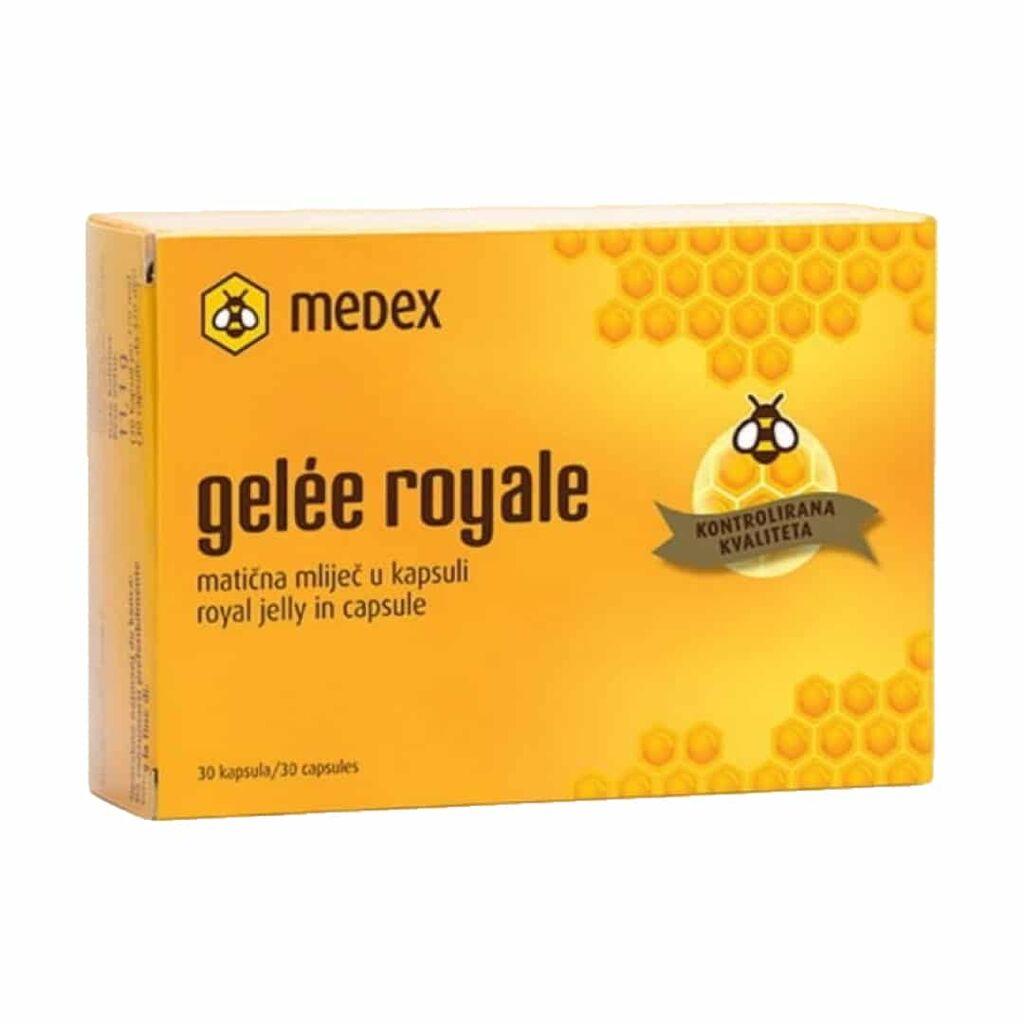 MEDEX Капсули со матичен млеч Gelee Royale x30