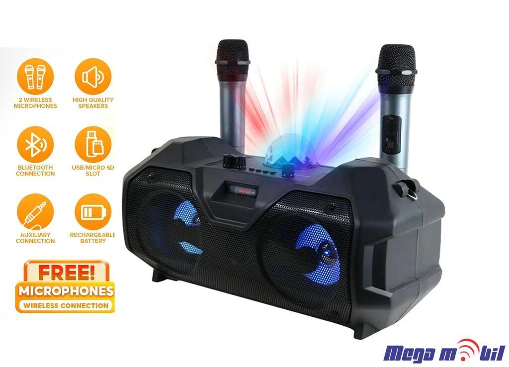 SING-E Звучник Bluetooth Karaoke ZQS4240