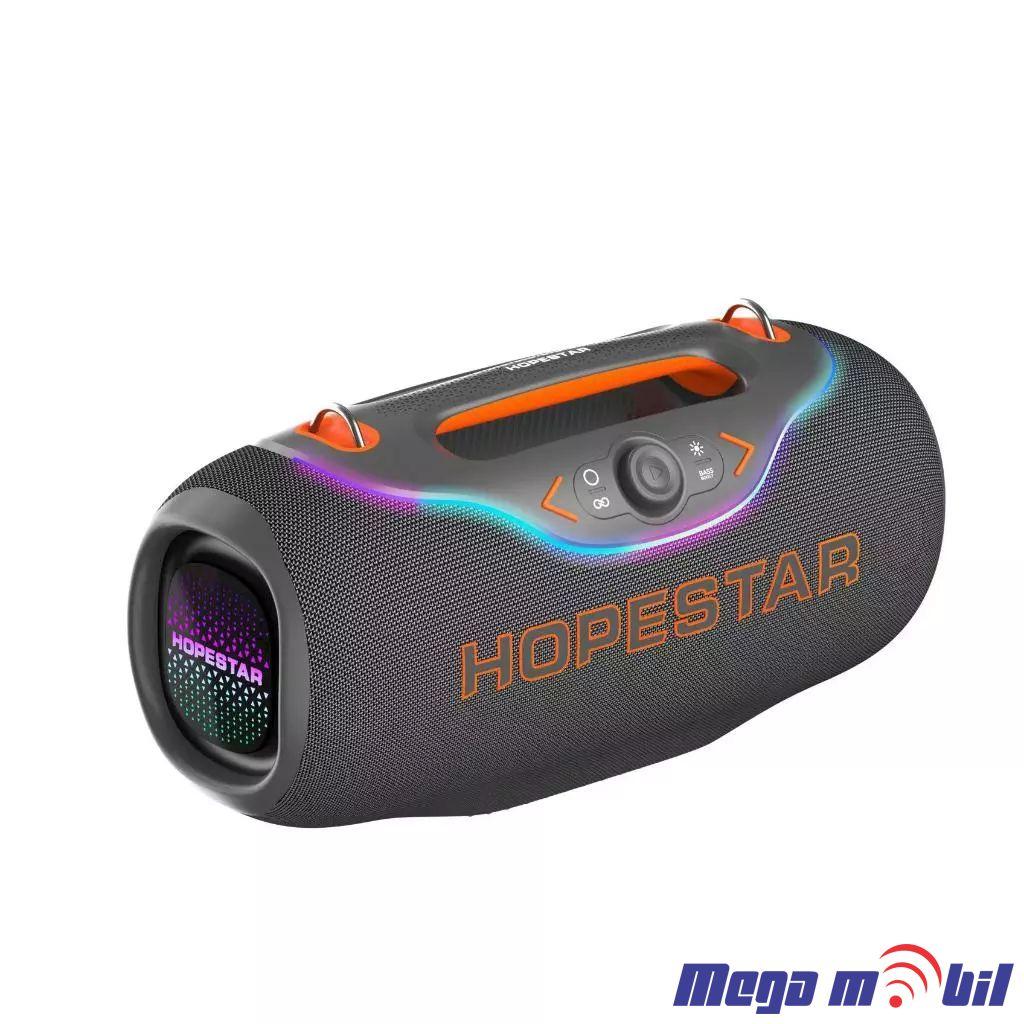 HOPESTAR Звучник Bluetooth Karaoke A6 Club Со Микрофон, Сив