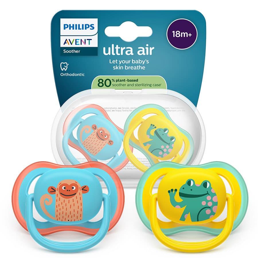 Philips Avent Цуцла Ultra Air 18+ маска SCF349/58