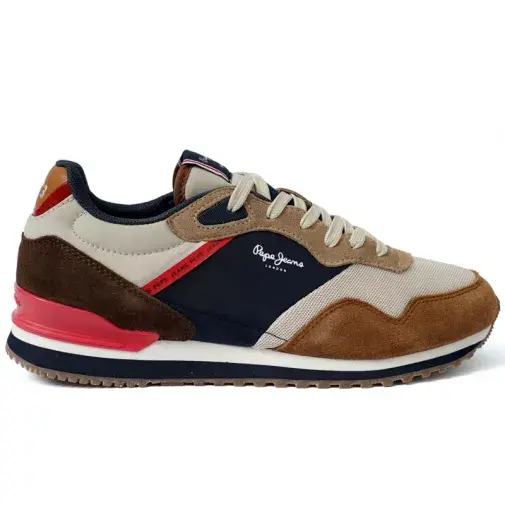 Машки патики Pepe Jeans London Life M, темно кафеави