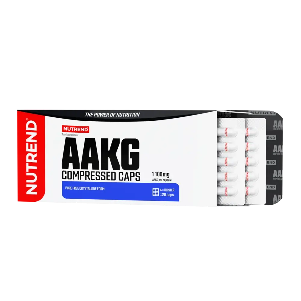 Nutrend AAKG Compressed Caps 1100Mg 120 Капсули