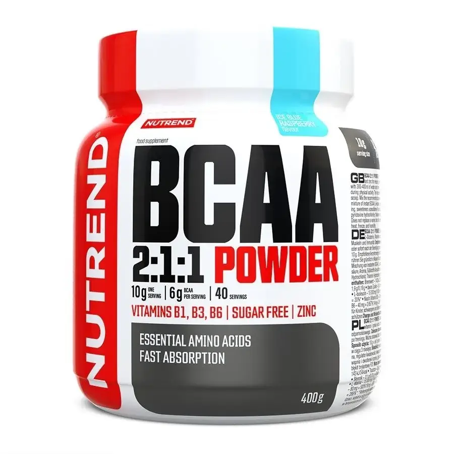 Nutrend BCAA 2:1:1 Прашок 400gr Blue Raspberry