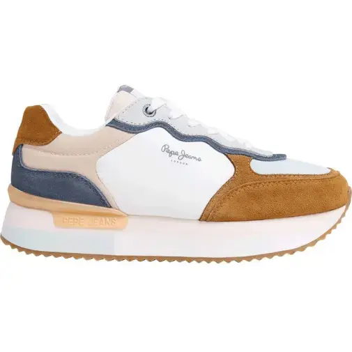 Женски патики Pepe Jeans Rusper Class, Teget-кафеави