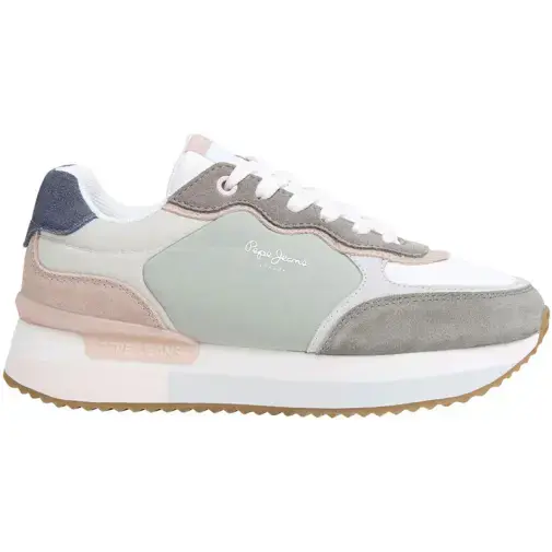 Женски патики Pepe Jeans Rusper Class, розово-сиви