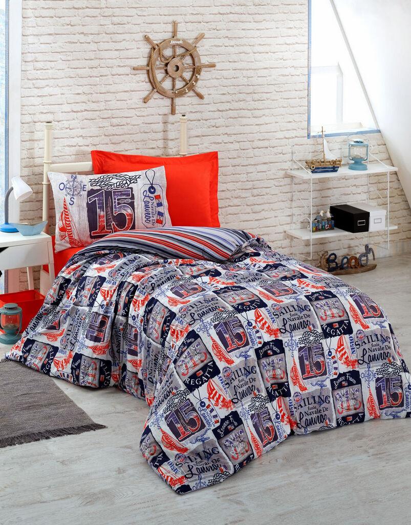 Детска постелнина L'essentiel Maison Set Еднокреветна Regatta, 160x220 см, Teget