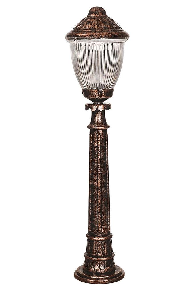 Надворешна светилка Opviq BSU-68210-BKR-B, 100 см, Подна, IP65, E27, 60W, Кафеава