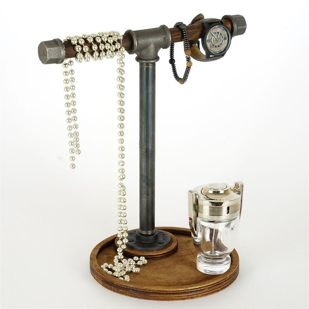 Држач за часовник Aberto Design BORURAF267, 32x30x20 см, кафеава