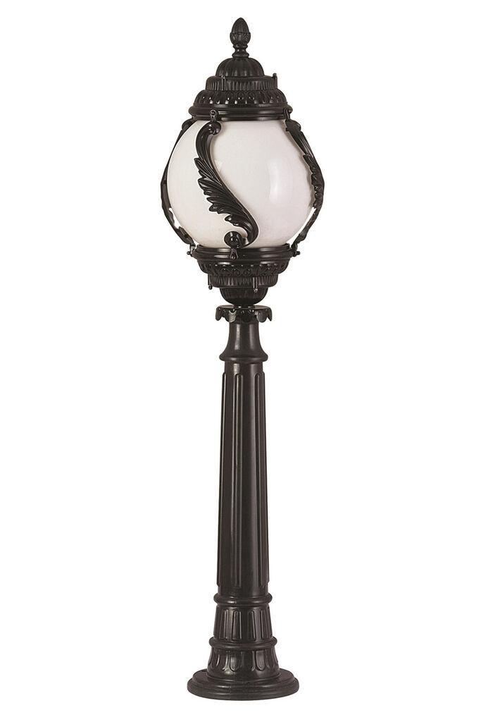 Надворешна светилка Opviq BSU-68182-BSY-M2-B, 110 см, Подна, IP65, ABS, E27, 60W, Црна