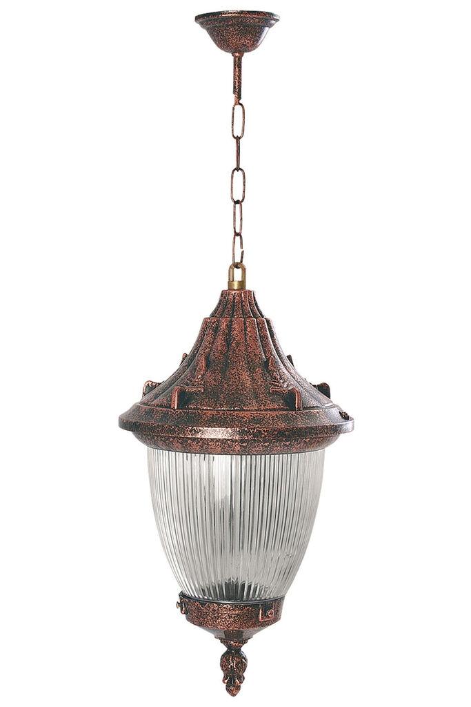 Надворешна светилка Opviq BFE-68186-BKR-M3, 30 см, Висечка, IP65, E27, 60W, Кафеава