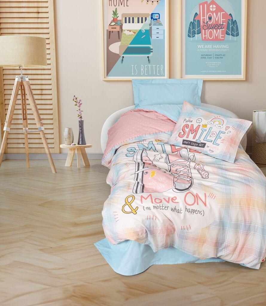 Комплет единечна детска постелнина L'essentiel Maison, 160x220 см, ментол боја