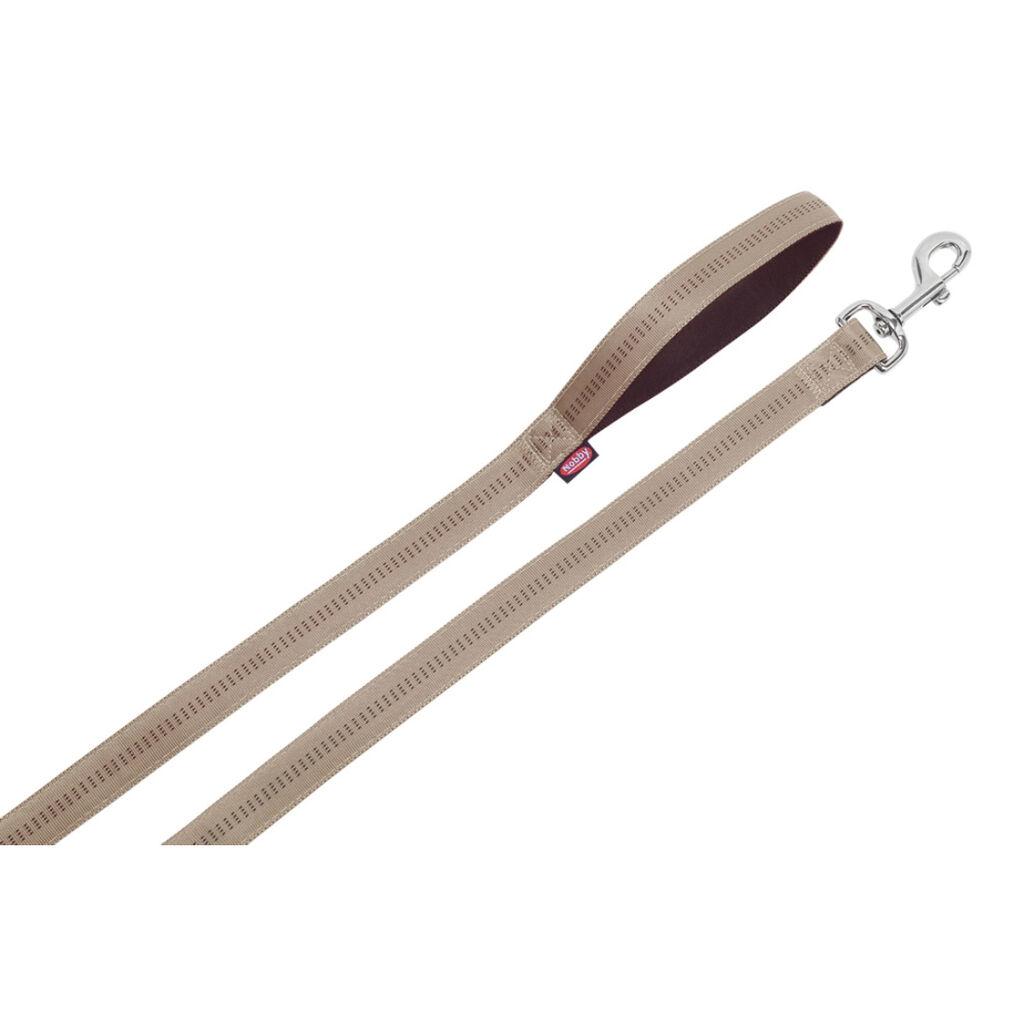 Поводник за кучиња Nobby Softgip, 120 см, 15 мм, беж