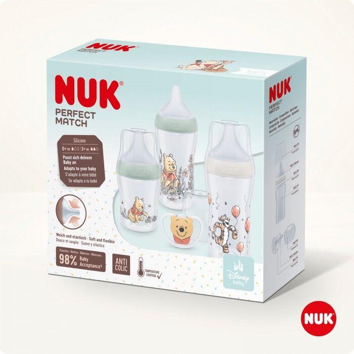 NUK Шишенца за Бебиња Perfect Match Start Set Disney Winnie The Pooh 0+ м.