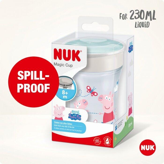 NUK Некапечка Чаша Magic Cup Peppa Pig 230 мл 8+ м.