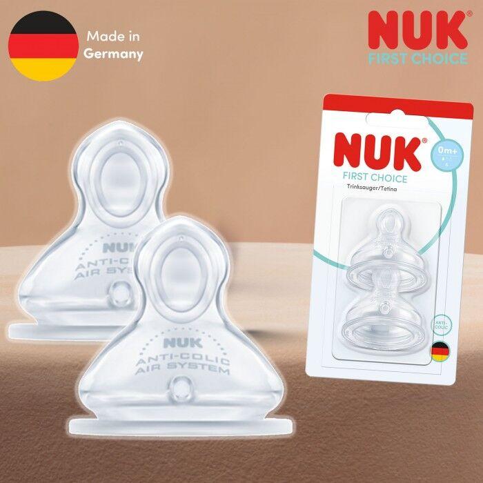 NUK Цуцла за Шише First Choice Анти Колик Анатомска M 3+ м.
