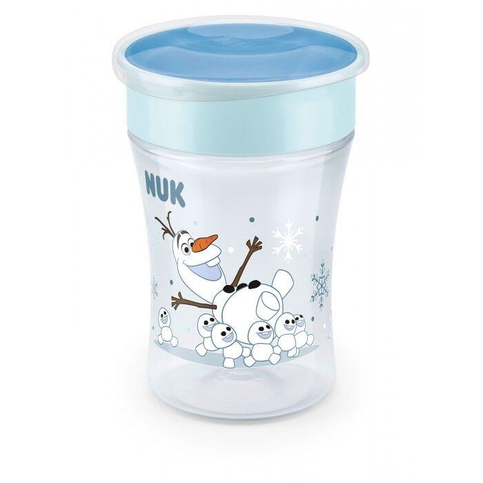 NUK Некапечка Магична Чаша Magic Cup Disney Frozen Олаф 230 мл 8+ м., Темно Сина