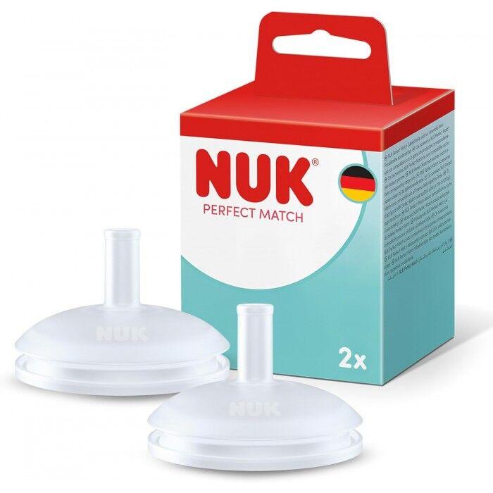 NUK Некапечки Цевчиња Силиконски за Пиење Perfect Match Straw Replacements 6+ м.