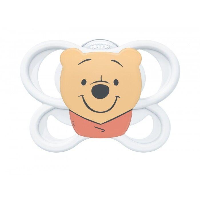 NUK Цуцла Лажалка Анатомска Силикон AIR Disney Winnie The Pooh 0-6 м.