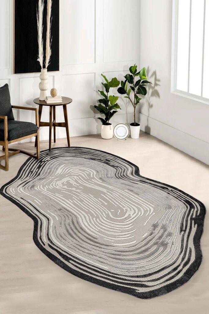 Conceptum Hypnose Rug Amorf-Ar007, овален, 120x180 cm, крем