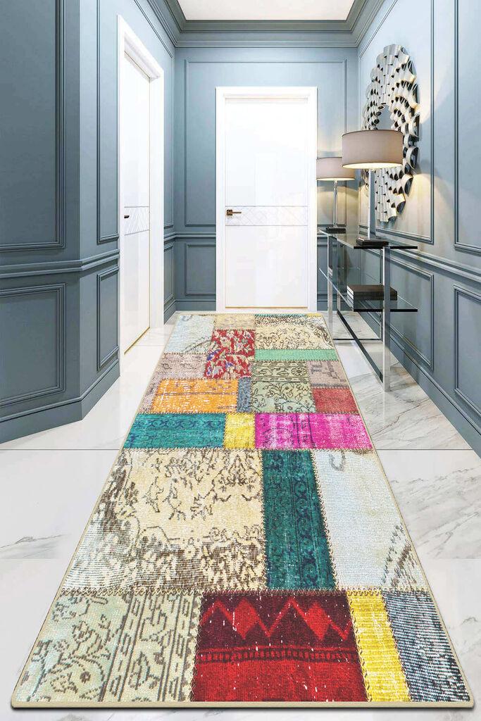 Conceptum Hypnose Carpet Chaos, правоаголен, 80x300 cm, Шарена