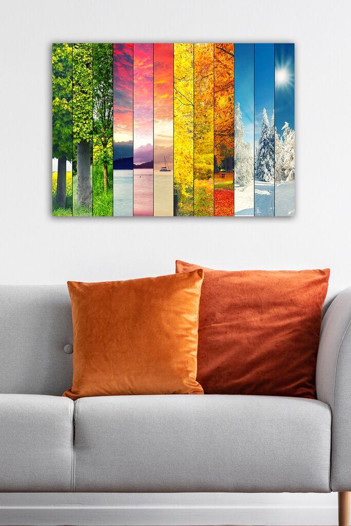 Wallity Слика со LED Осветлување 4040IACT-18, 40x40 cm