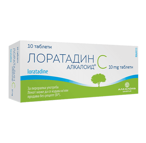 Loratadin С Таблети 10 мг 10 таблети