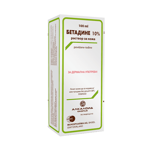 Betadine Раствор 10% 100 мл раствор