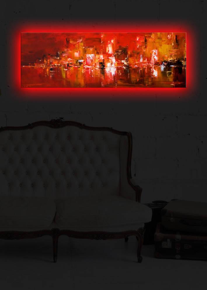 Wallity Слика со LED Осветлување 4570DACT-57, 45x70 cm