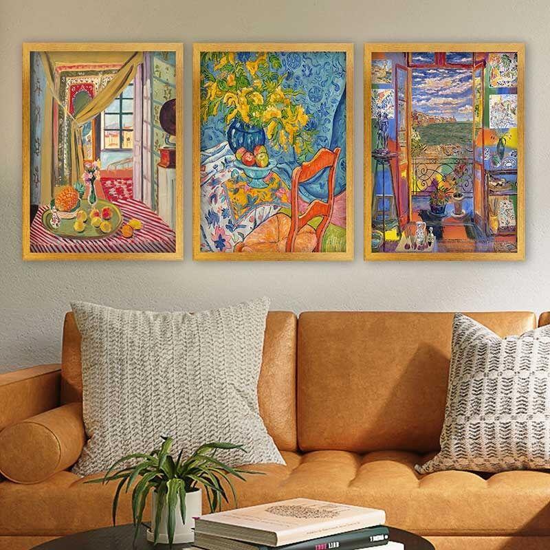 Wallity Слика со LED Осветлување 4570HDACT-032, 45x70 cm