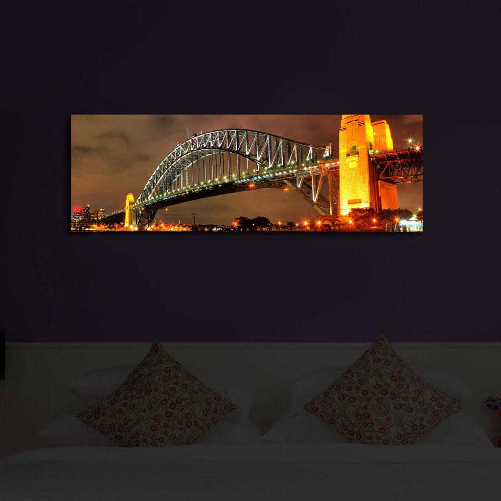 Wallity Слика со LED Осветлување 4570DHDACT-033, 45x70 cm