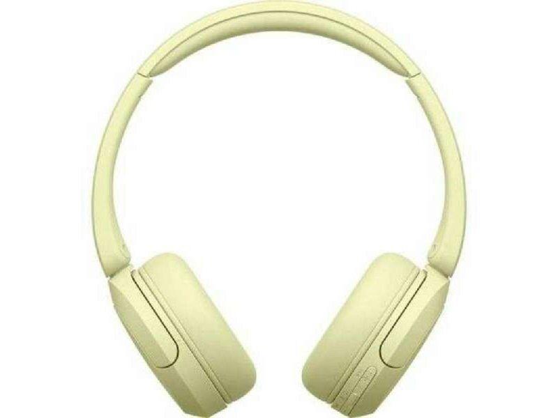 Sony слушалки WH-CH520Y, опсег од 10 метри, жолти