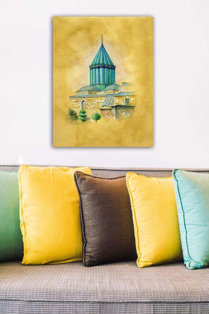 Wallity Сет Слики со LED Осветлување 3PATIACT-3, 3 Дела