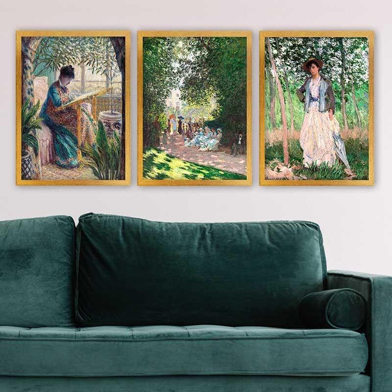 Wallity Слика со LED Осветлување 4570IACT-49, 45x70 cm