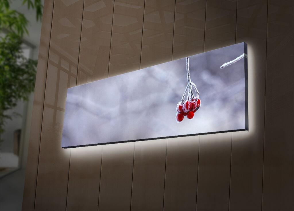 Wallity Слика со LED Осветлување 4570DACTBURN-011, 45x70 cm