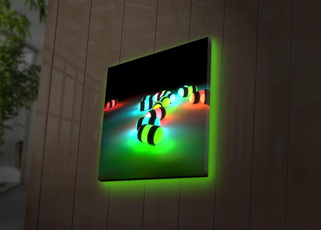 Wallity Слика со LED Осветлување 4040IACT-47, 40x40 cm