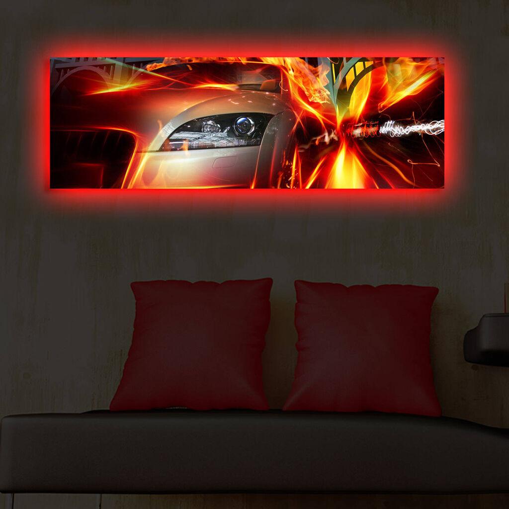 Wallity Слика со LED Осветлување 4570DACT-76, 45x70 cm