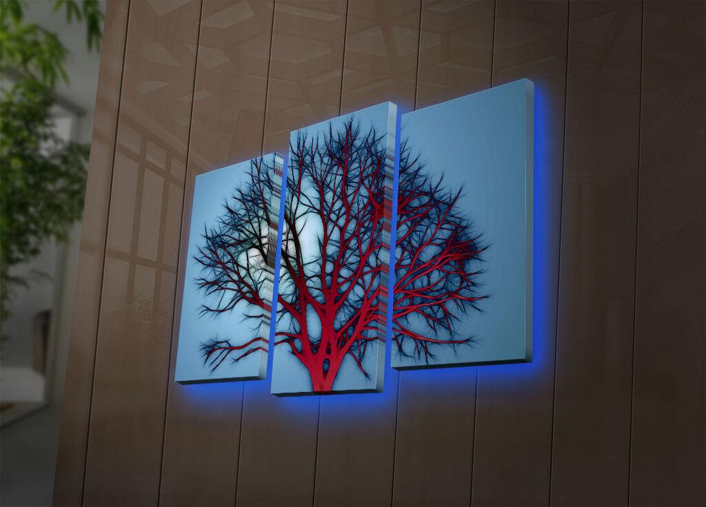 Wallity Сет Слики 5MDF4521, 5 Делови