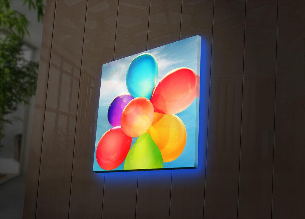 Wallity Слика со LED Осветлување 4040IACT-48, 40x40 cm