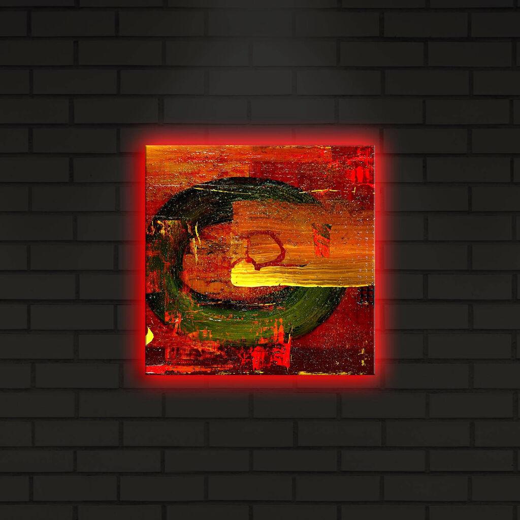 Wallity Слика со LED Осветлување 4040IACT-34, 40x40 cm