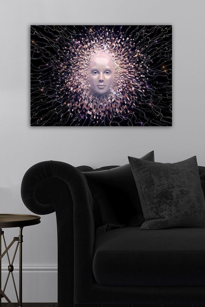 Wallity Слика со LED Осветлување 4570DHDACT-126, 45x70 cm